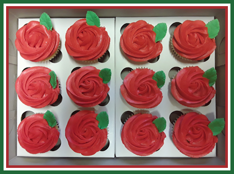 rose cupcakes s